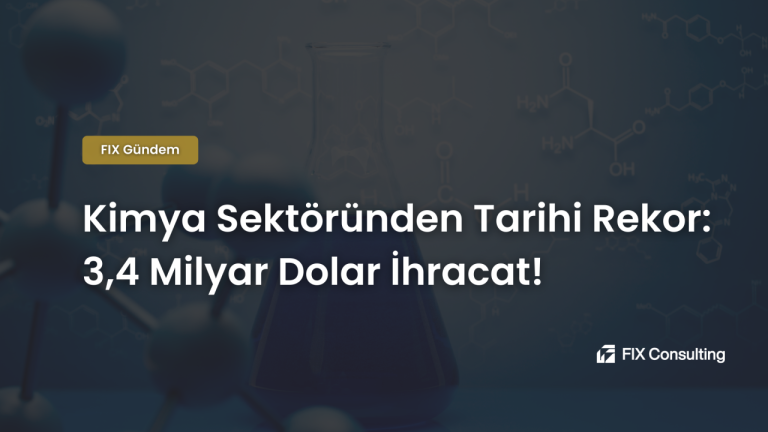 Kimya Sektöründen Tarihi Rekor: 3,4 Milyar Dolar İhracat!