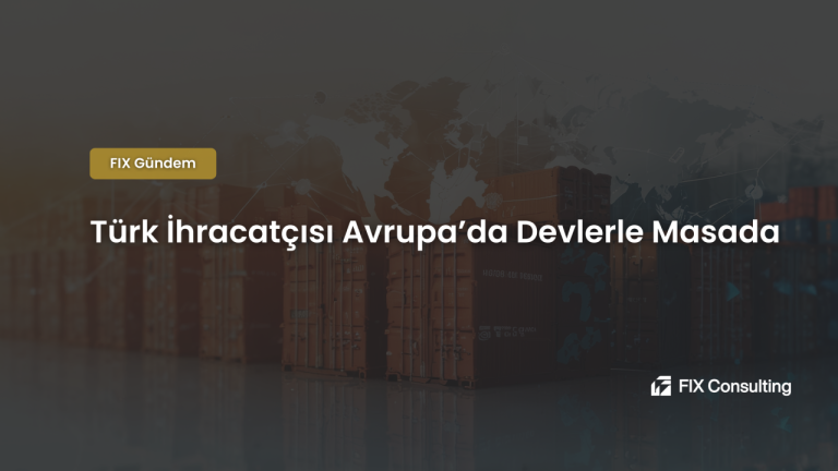 Türk İhracatçısı Avrupa'da Devlerle Masada