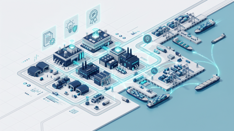 Port connections and R&D Center innovation infrastructure at Mersin Tarsus OIZ