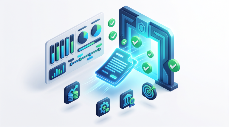 TÜBİTAK ve KOSGEB başvuru sürecini temsil eden dijital portal görseli