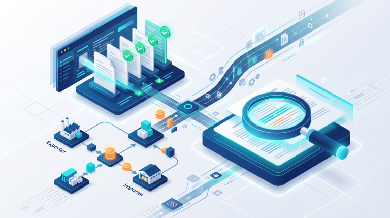Usance letter of credit: document compliance and control flow