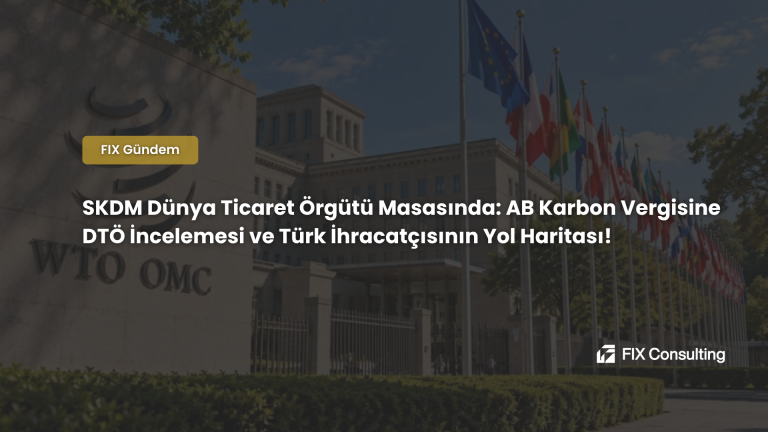 SKDM Dünya Ticaret Örgütü Masasında: AB Karbon Vergisine DTÖ İncelemesi ve Türk İhracatçısının Yol Haritası!