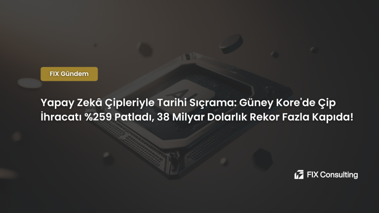 Yapay Zekâ Çipleriyle Tarihi Sıçrama: Güney Kore'de Çip İhracatı %259 Patladı, 38 Milyar Dolarlık Rekor Fazla Kapıda!